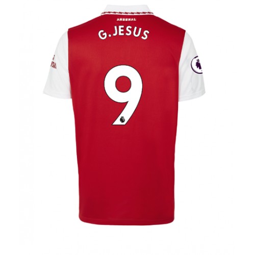 Arsenal Gabriel Jesus #9 Hjemmedrakt 2022-23 Kortermet Arsenal Gabriel Jesus #9 Hjemmedrakt 2022-23 Kortermet